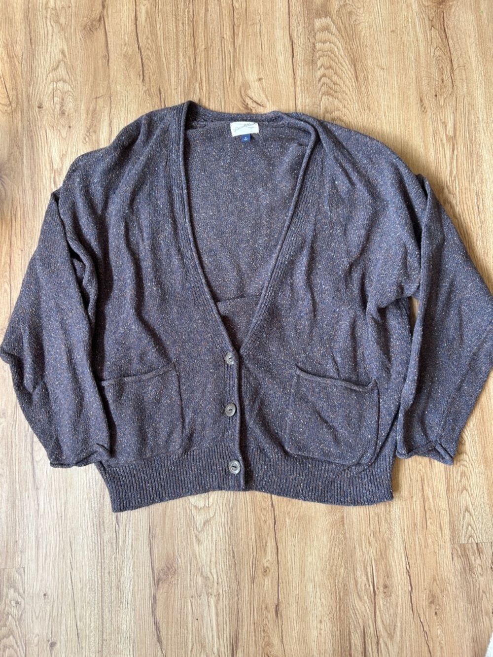 Women's Universal Thread XL Speckled Buttoned Cardigan
